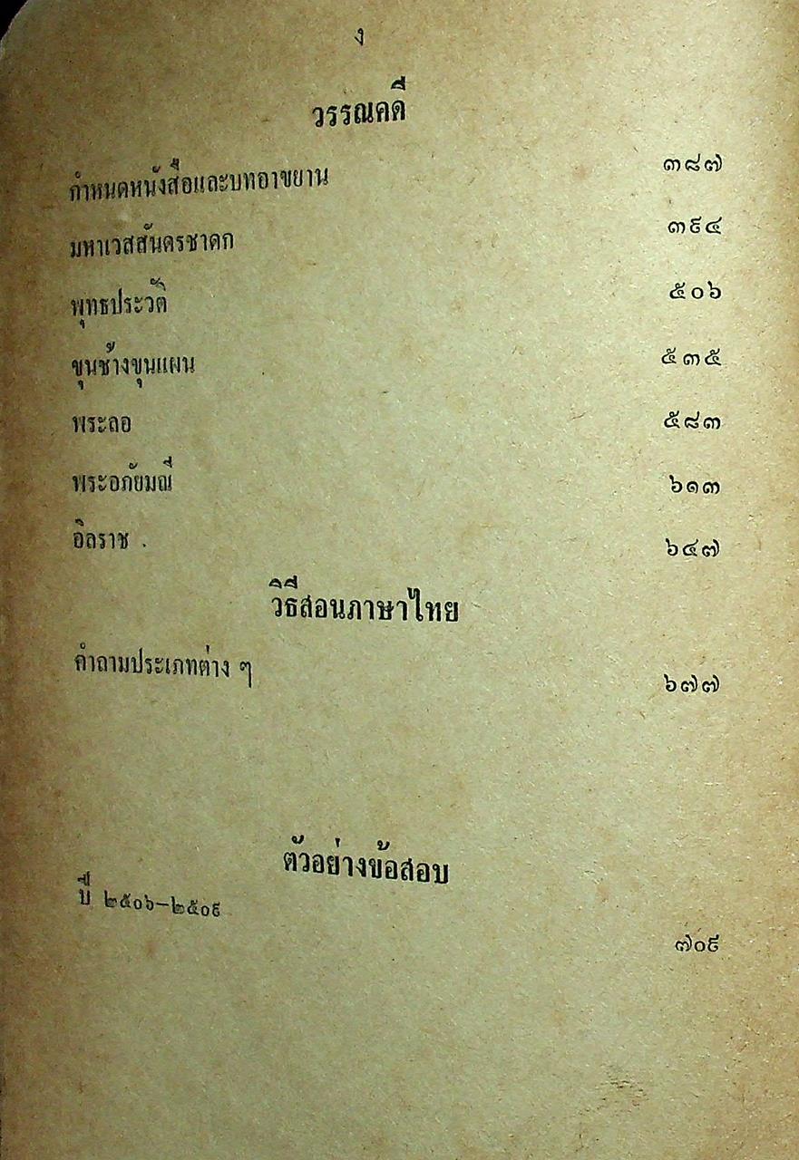 ถาม-ตอบ ภาษาไทย ชุด ป.ม.