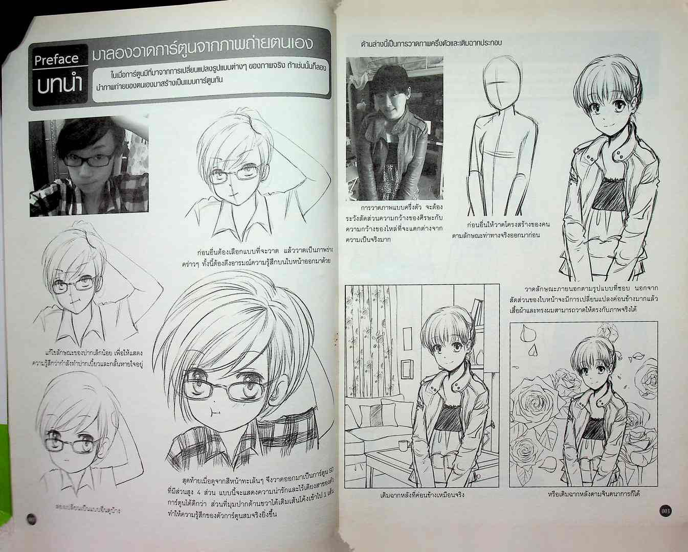 Drawing Comic 1 พื้นฐานที่ดีสำหรับการเริ่มวาดการ์ตูน