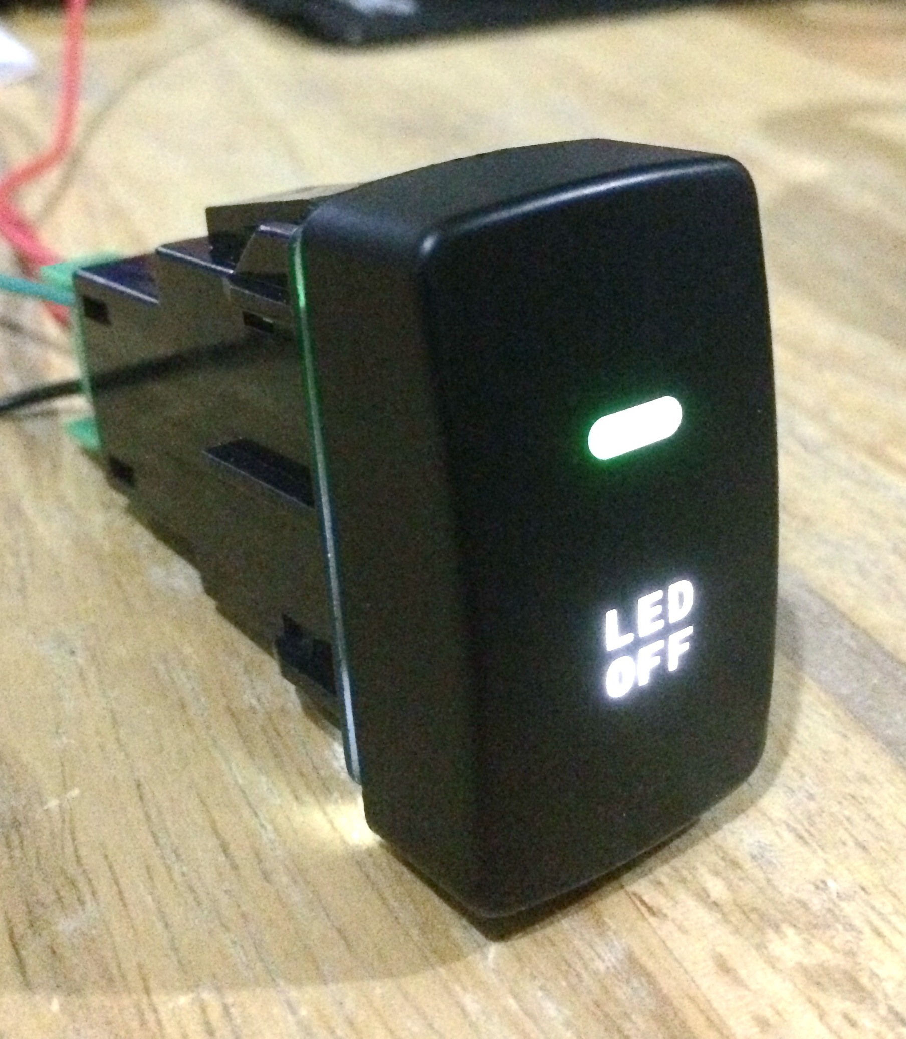 สวิทช์ Honda LED(O) switch สำหรับ Jazz City Civic CRV Accord Freed