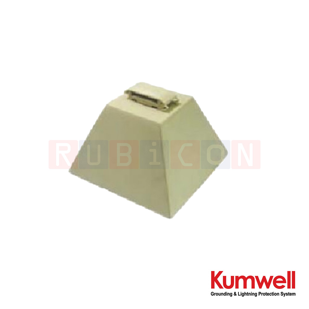 KUMWELL LTPH 253 พีระมิดโฮลด์ฟาสต์ (Pyramid Holdfast) Tape Size 25x3 mm, Base Size. 120x120 mm