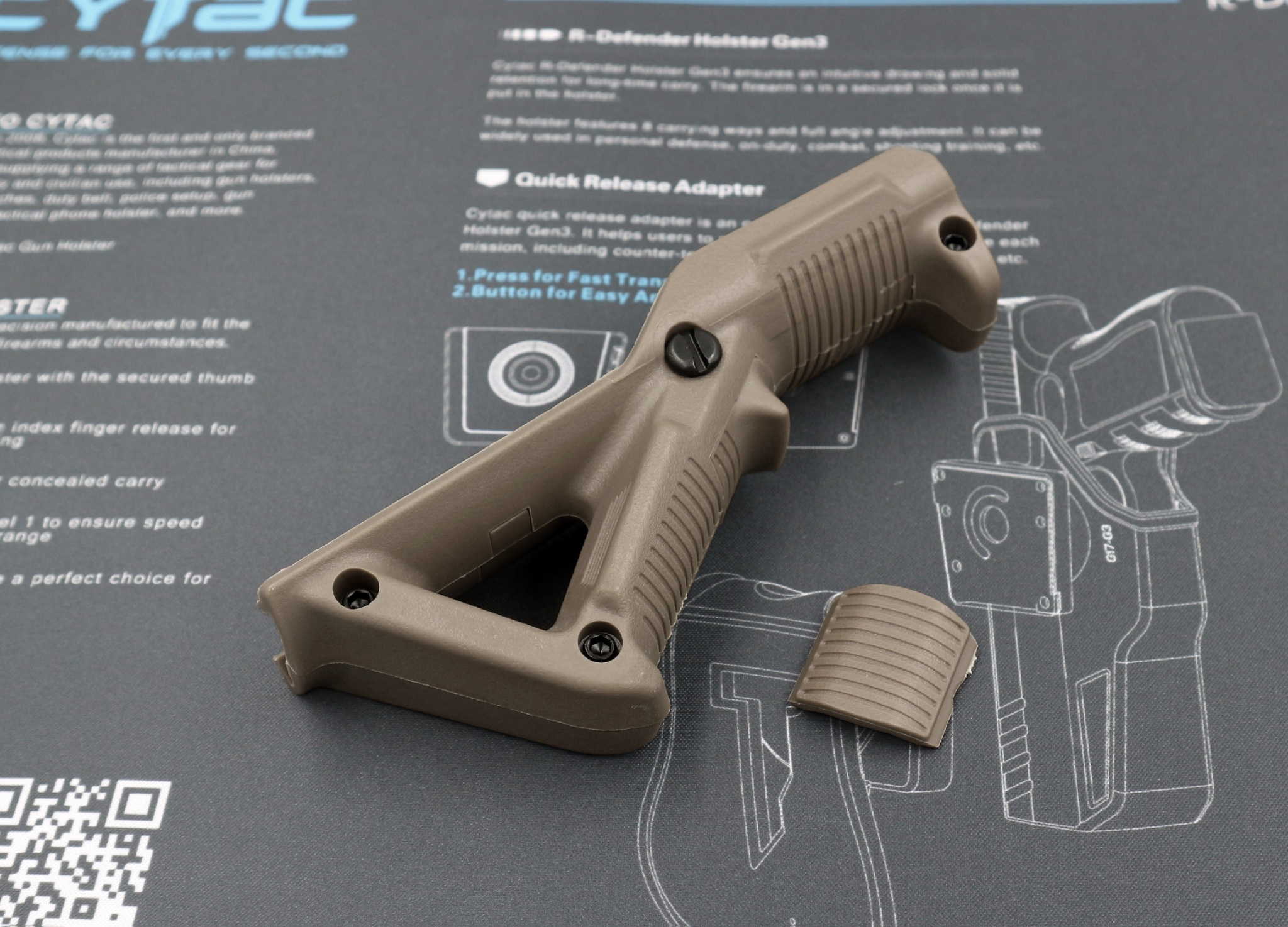 🇹🇭 968 ไทยแลนด์ แทคติคอล กริปมือหน้า AFG1 (FMA)