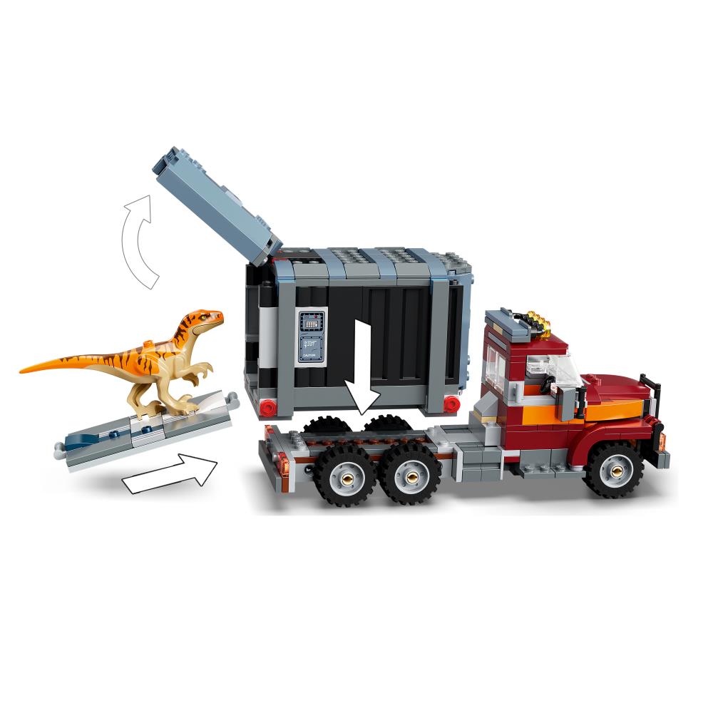 **MTS Toys**เลโก้ Lego 76948 Jurassic World : T. rex & Atrociraptor Dinosaur Breakout