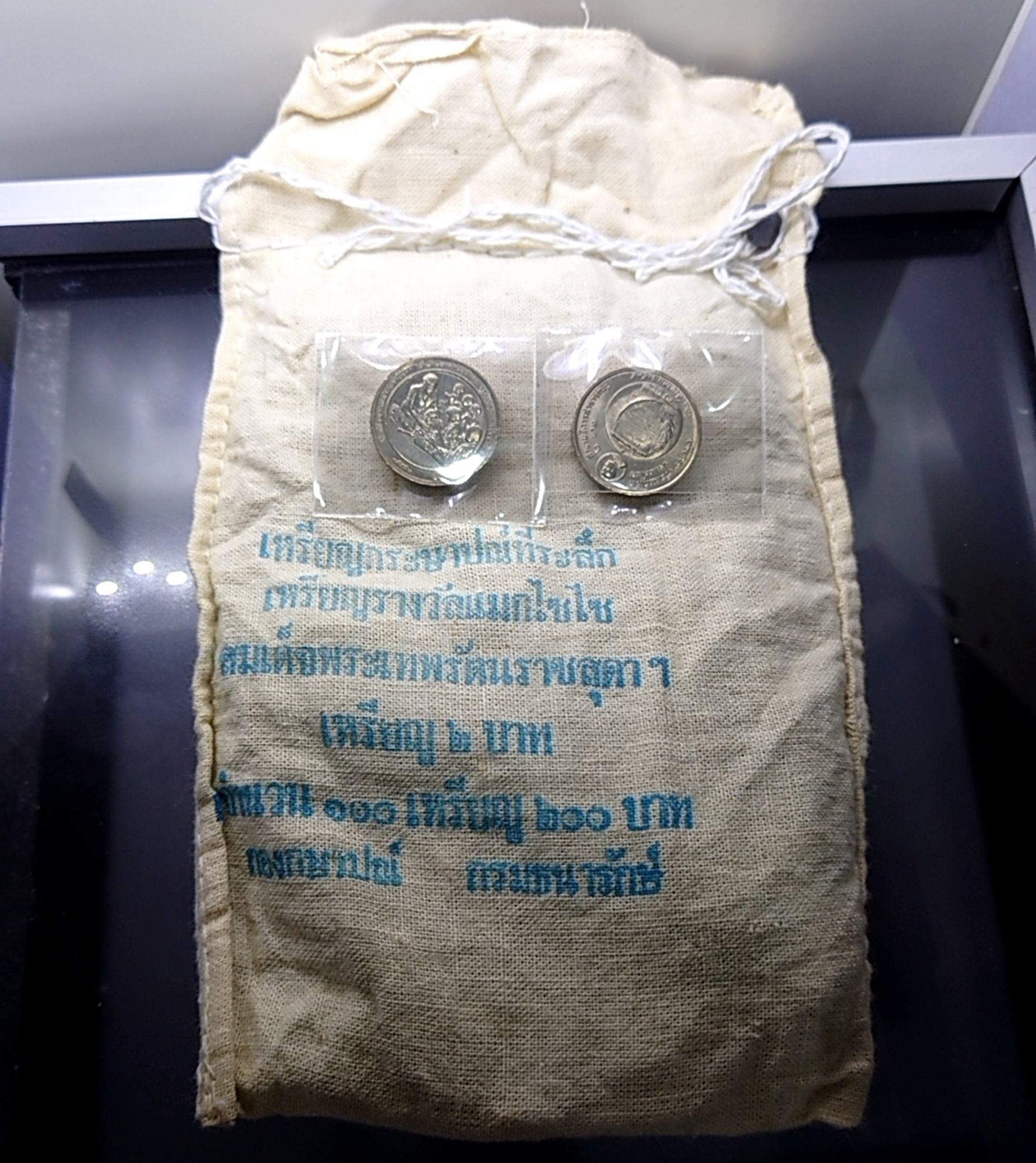 เหรียญยกถุง (100 เหรียญ) เหรียญ 2 บาท ที่ระลึก เหรียญรางวัลแมกไซไซ สมเด็จพระเทพรัตนราชสุดาฯ พ.ศ.2534