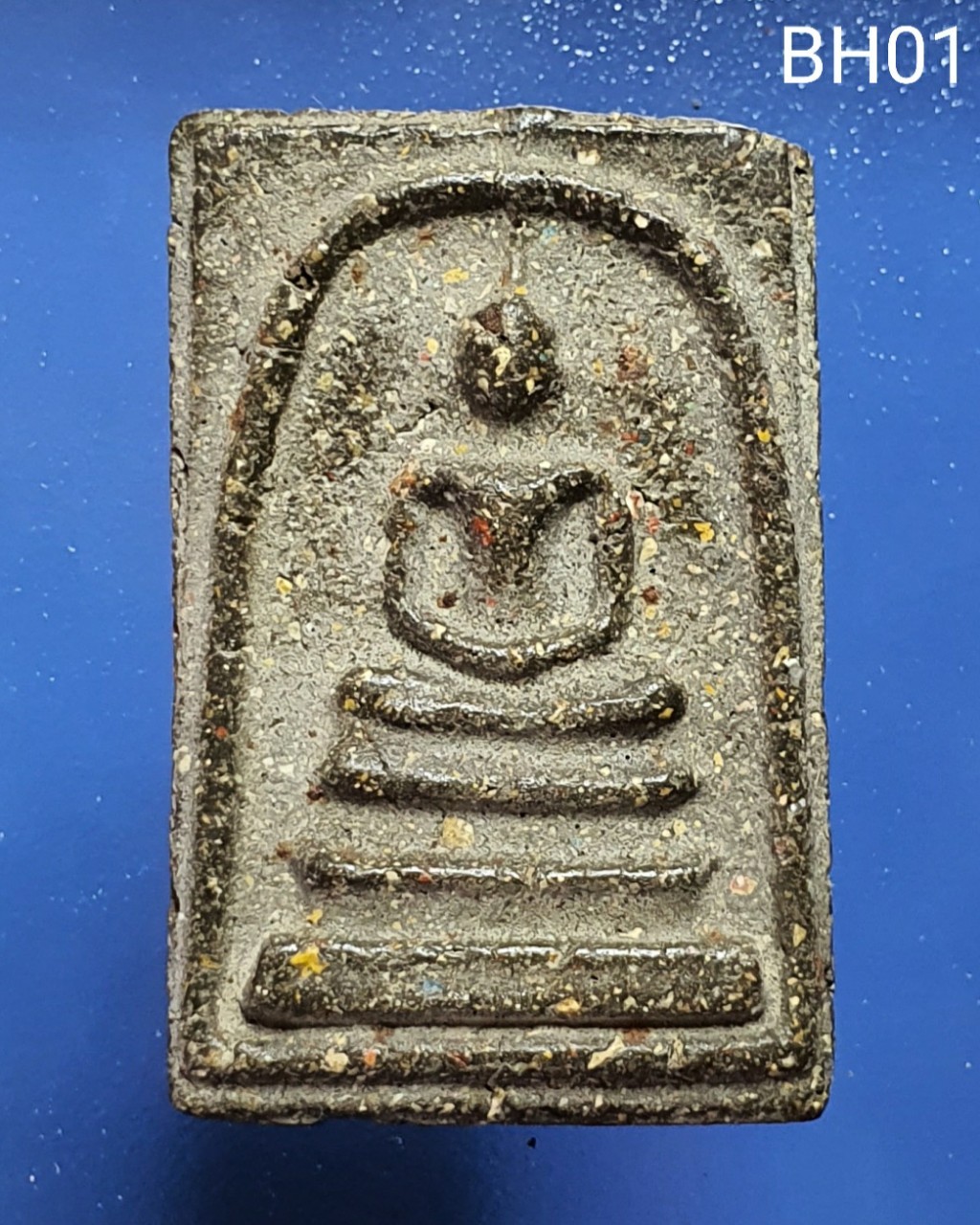 พระสมเด็จวัดระฆัง เนื้อดำ พิมพ์ใหญ่ หนา Phra Somdej, Wat Rakang. Pim Yai. 黑肉崇迪