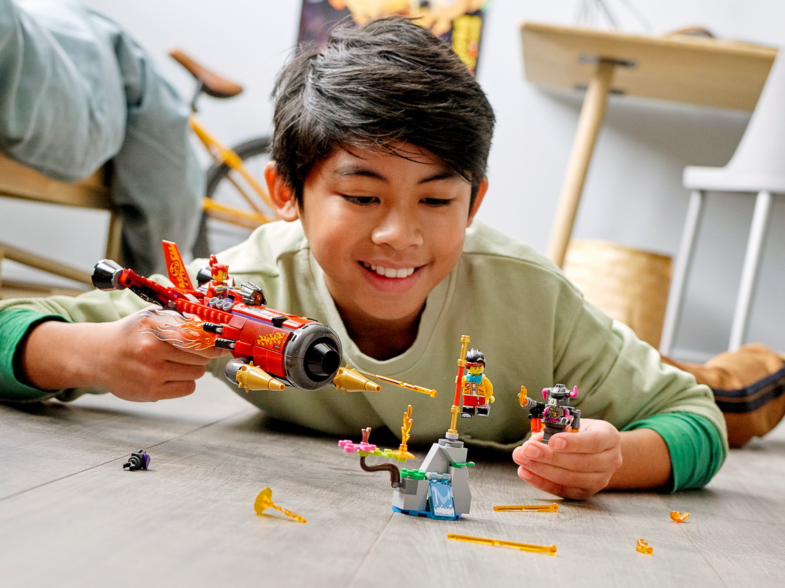 **MTS Toys**เลโก้ Lego 80019 Monkie Kid : Red Sun's Inferno Jet