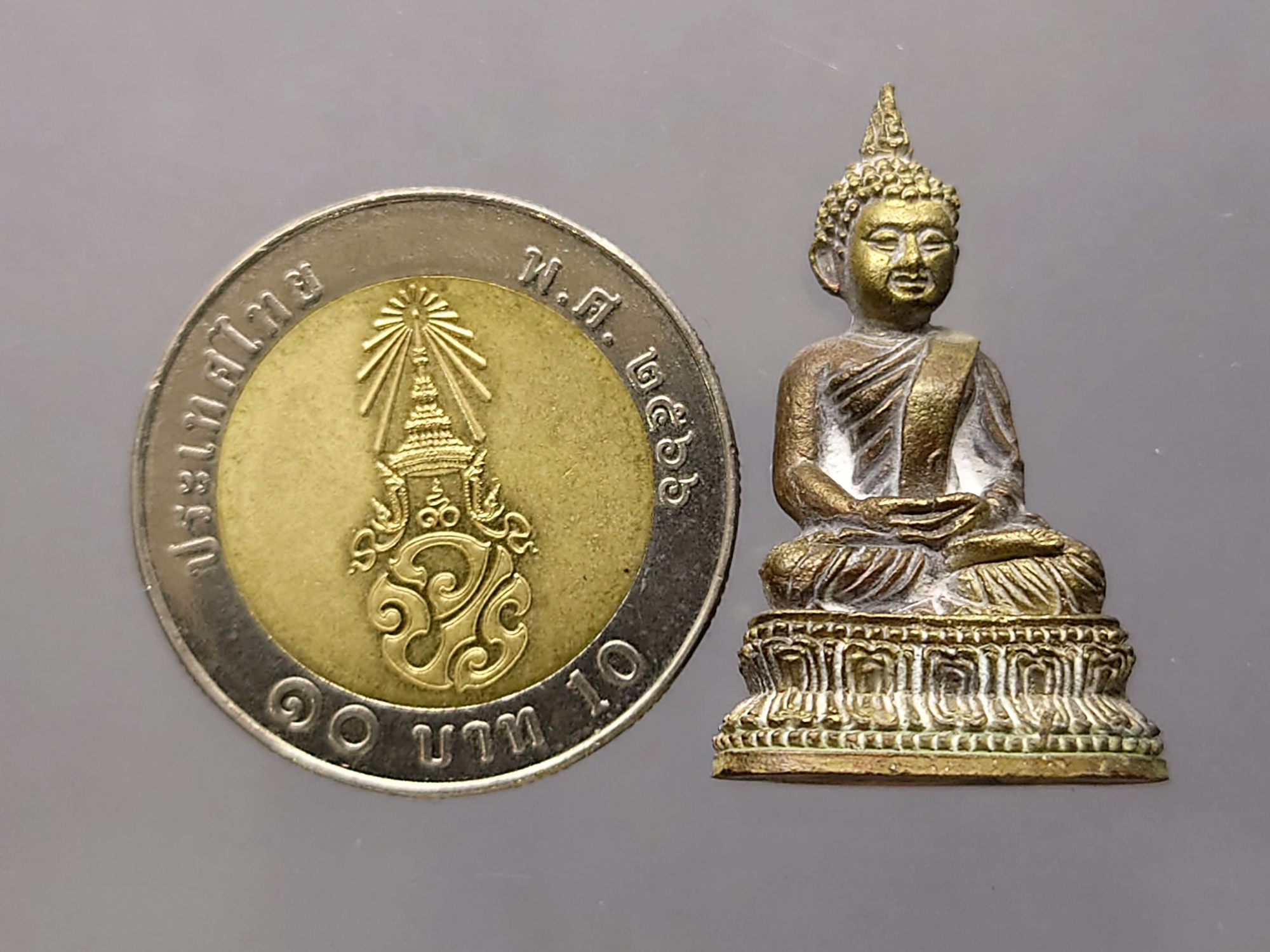 พระอังคีรส อายุวัฒนมงคล 89 ปี สมเด็จพระสังฆราช สกลมหาสังฆปริณายก วัดราชบพิธ ปี2552 เนื้อสัมฤทธิ์ พร้อมกล่อง