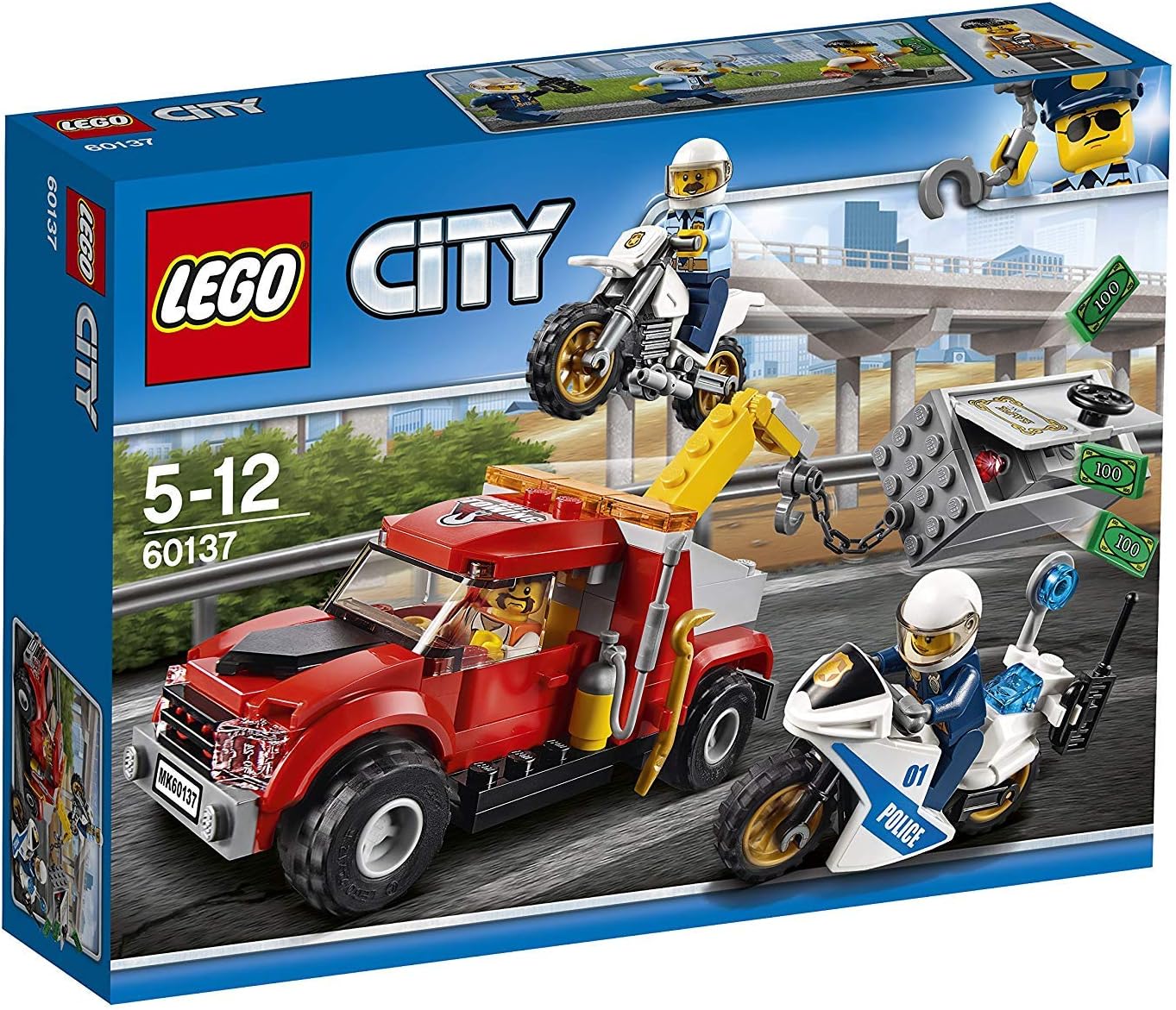 **MTS Toys**เลโก้ Lego 60137 City : Tow Truck Trouble