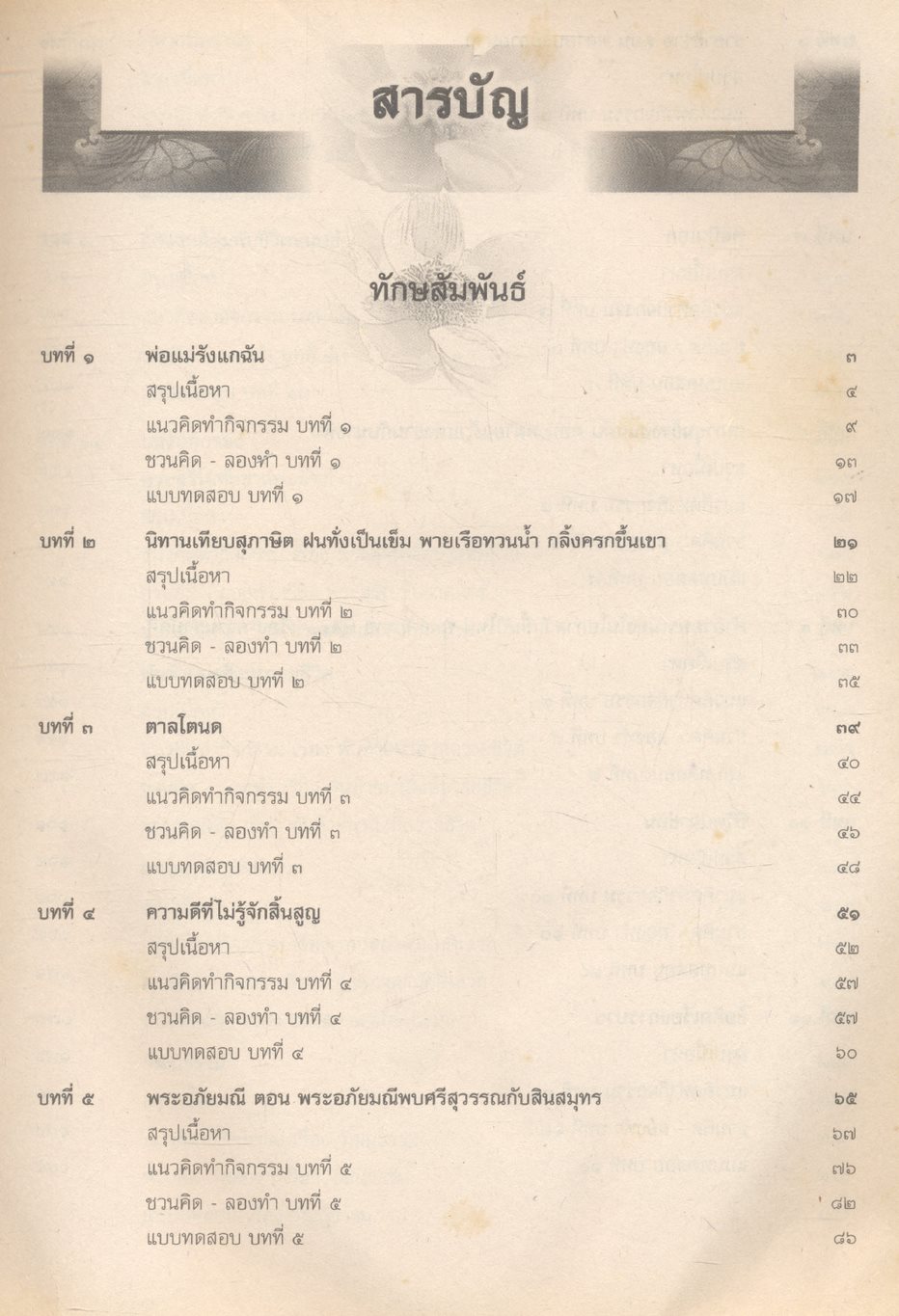 สาระสังเขปภาษาไทย ม.๒ ท ๒๐๓ ท ๒๐๔ ชั้นมัธยมศึกษาปีที่ ๒ ทักษสัมพันธ์ หลักภาษาไทย