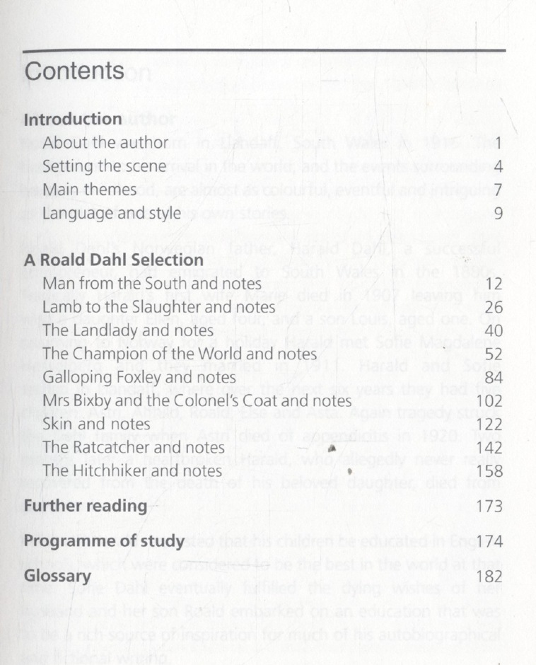 A Roald Dahl Selection