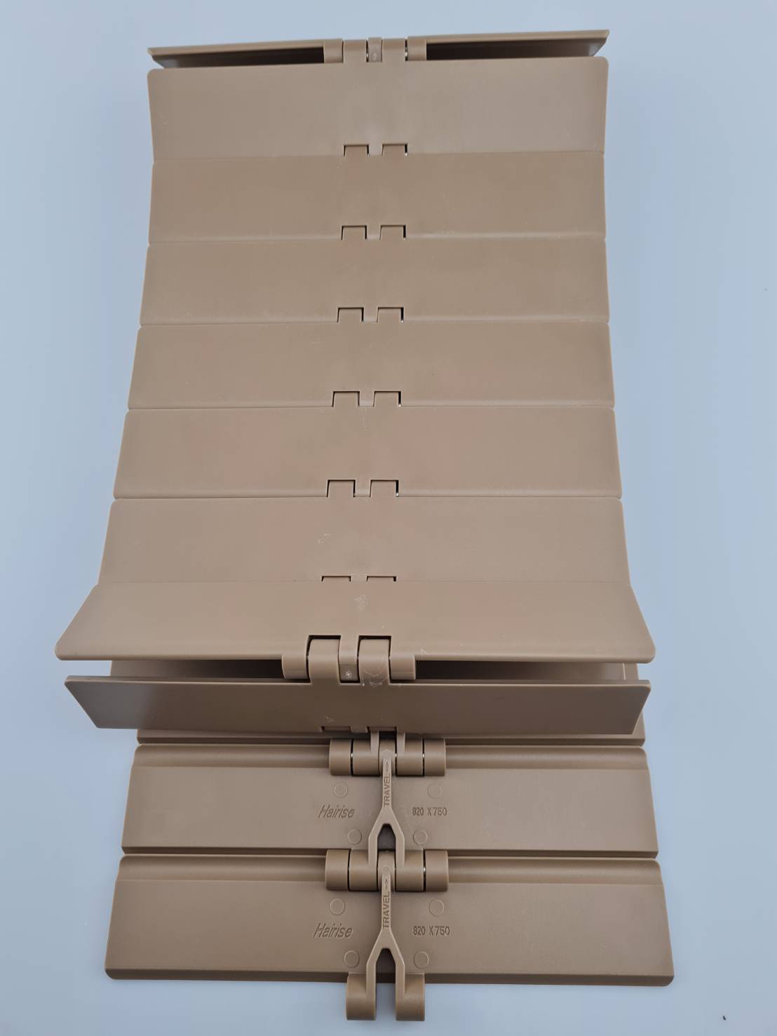 820-K750 Top chain สายพานลำเลียง(Conveyer) ขวดในโรงงานอุตสาหกรรมเป่าขวดหรือโรงงานผลิตน้ำ