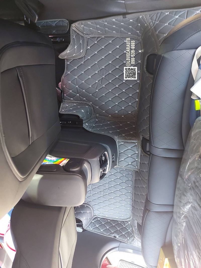 พรมปูพื้นรถยนต์ 6D MINI COUNTRYMAN (F60) สีเทา
