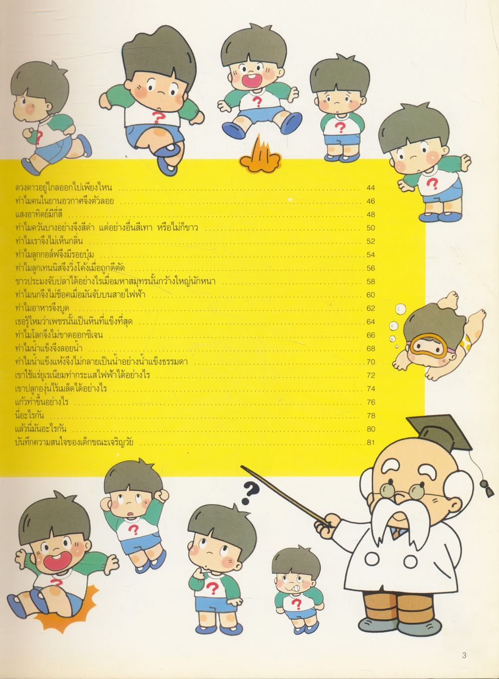 หนังสือชุดความรู้เบื้องต้นสำหรับเด็ก วิทยาศาสตร์เบื้องต้น