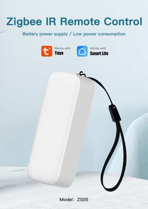 Zigbee SmartLife IR Remote ZS05 สมาร์ทรีโมทแอร์ ทีวี เครื่องใช้ไฟฟ้า