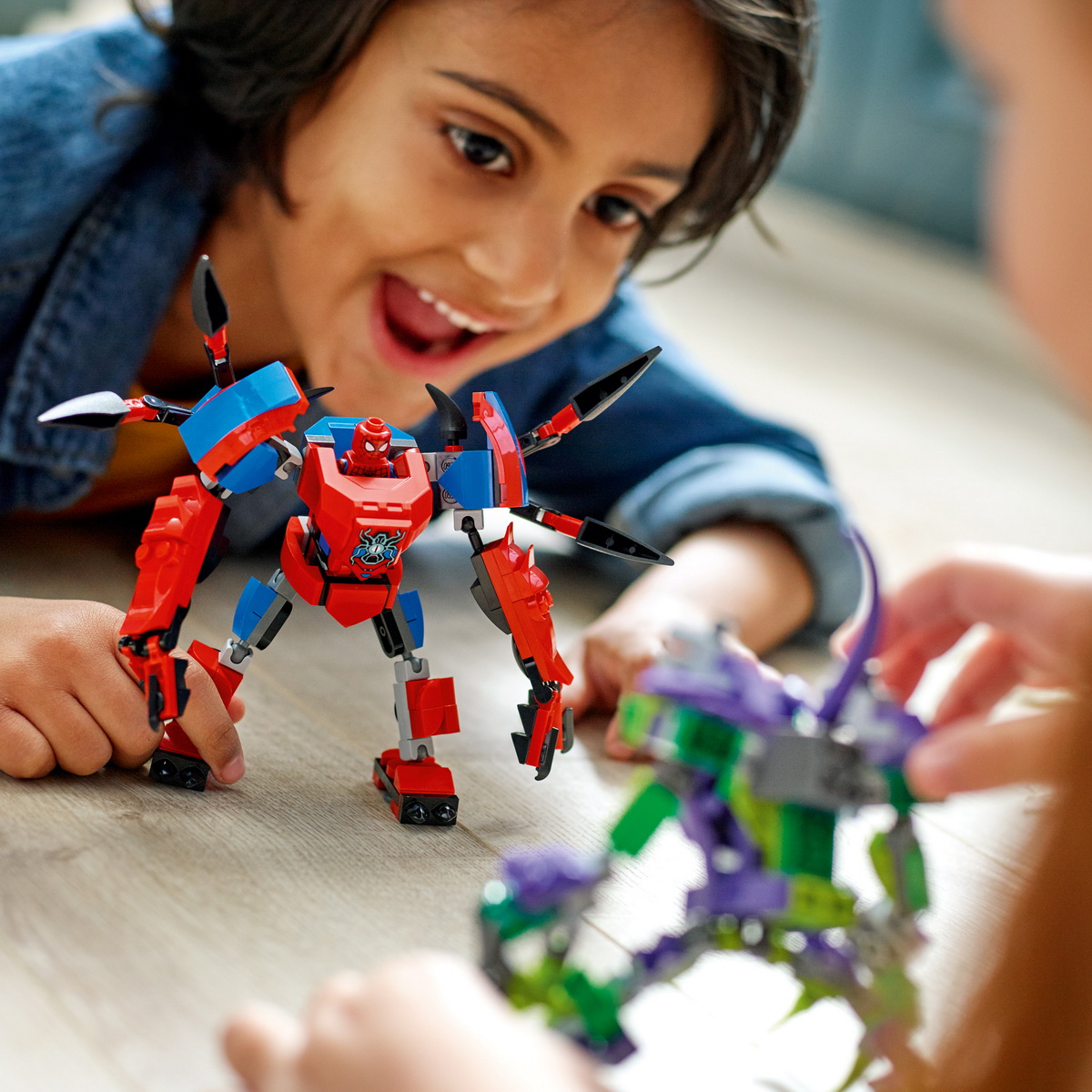 **MTS Toys**เลโก้ Lego 76219 Marvel Super Heros : Spider-man & Green Goblin Mech Battle