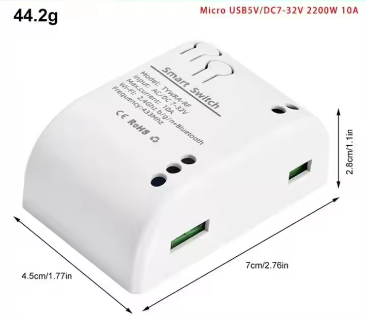 WIFI Switch BOX สำหรับประตูรีโมท