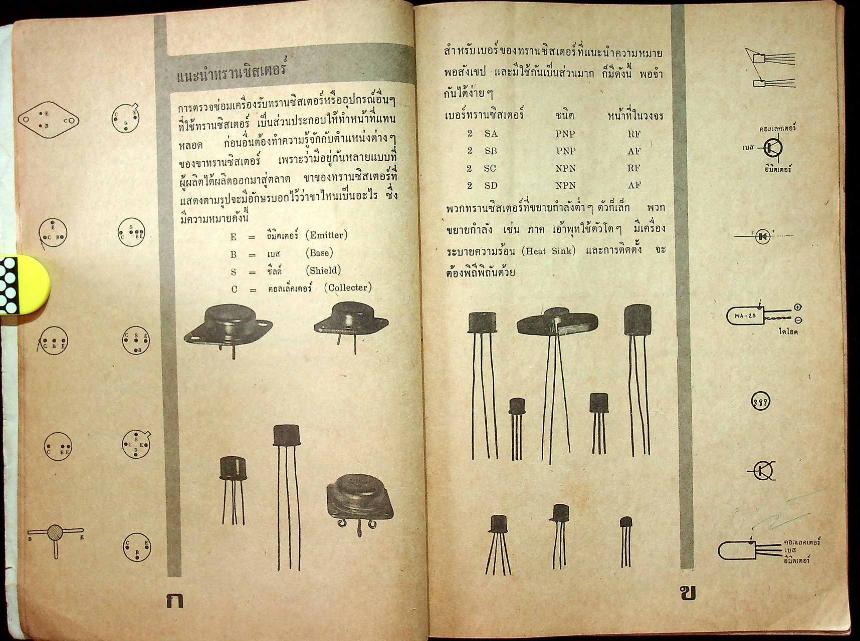 ทรานซิสเตอร์ แนวปฏิบัติ