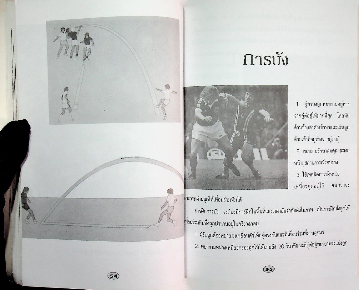 เทคนิคและแท็กติกส์ การเล่นฟุตบอล