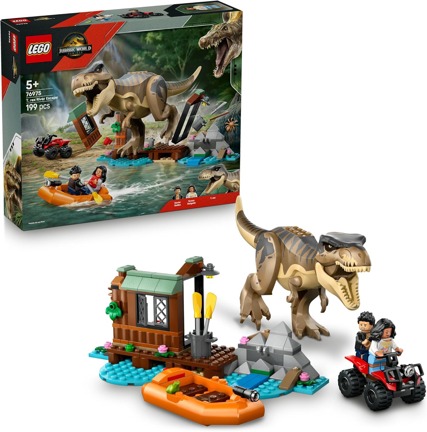 **MTS Toys**เลโก้ Lego 76975 Jurassic World : T. rex River Escape