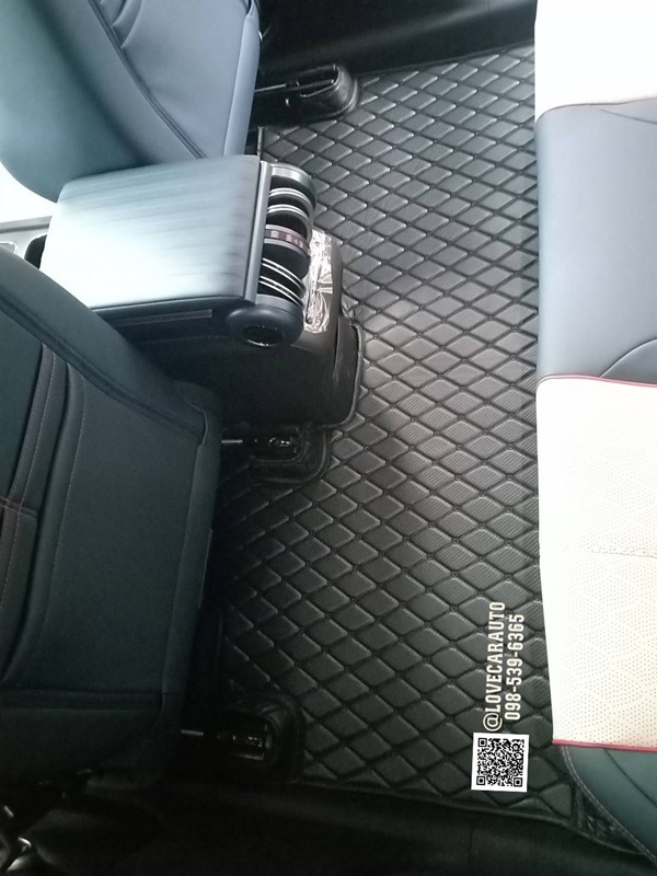 พรมปูพื้นรถยนต์ 6D Byd Atto 3 สีคำล้วนแคปล่า