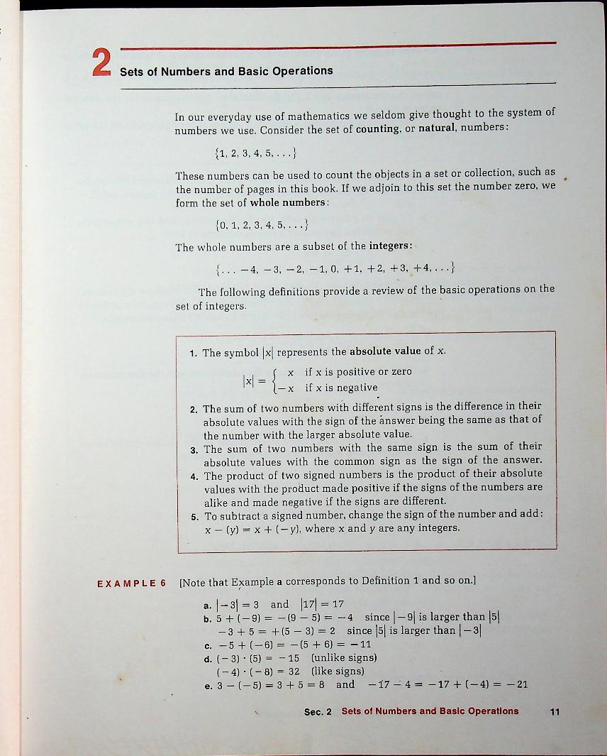 Finite Mathematics with Application to Business and the Social Sciences