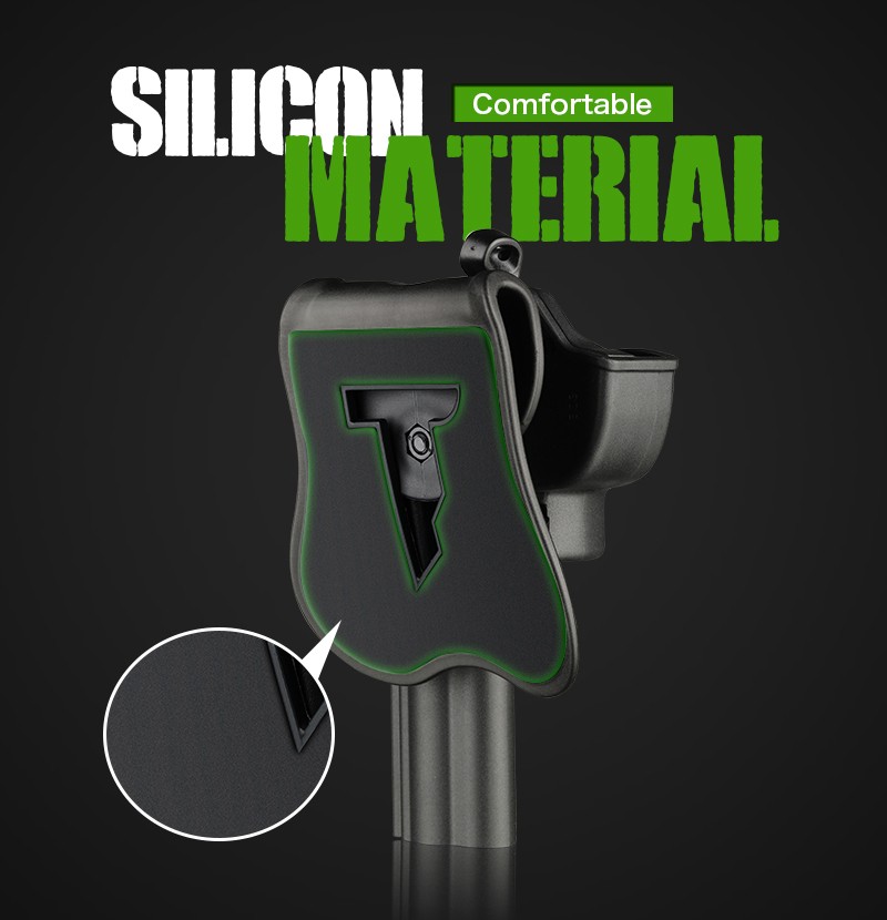 🇹🇭 711 ไทยแลนด์ แทคติคอล ซองพกนอก ปลดล็อคนิ้วโป้ง รุ่น Taurus 82S ( ลูกโม่ )