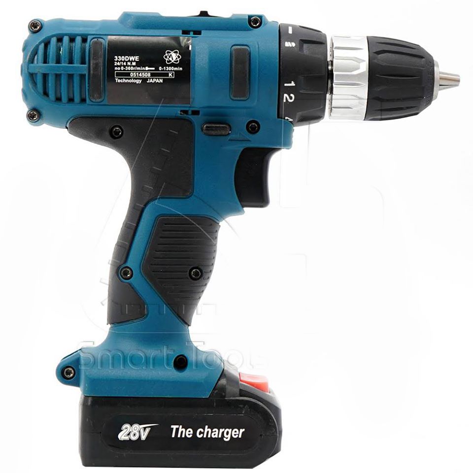 รหัสสินค้า 141 สว่านไร้สาย 2 ระบบ 28V BONCHI สำหรับเจาะไม้ เหล็ก ขันน็อตสกรู พร้อมแบตเตอรี่ 2 ก้อน แท่นชาร์จแบต สายอ่อน ดอกสว่าน และอุปกรณ์ครบชุด มากถึง 25 ชิ้น!