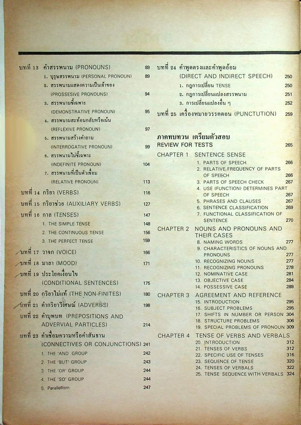 รวมหลักไวยากรณ์ ภาษาอังกฤษ ฉบับสมบูรณ์
