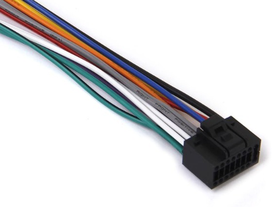 ปลั๊กตรงรุ่น Honda 17pin สำหรับ 2din Kenwood, JVC, Worldtech, Android ETC ไม่ตัดต่อสายไฟ