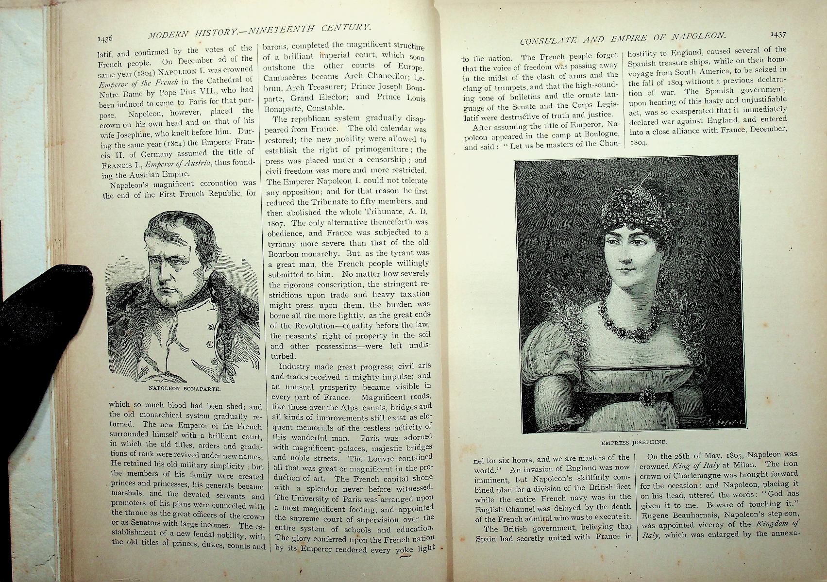 LIBRARY OF UNIVERSAL HISTORY By ISRAEL SMITH CLARE Volume V.