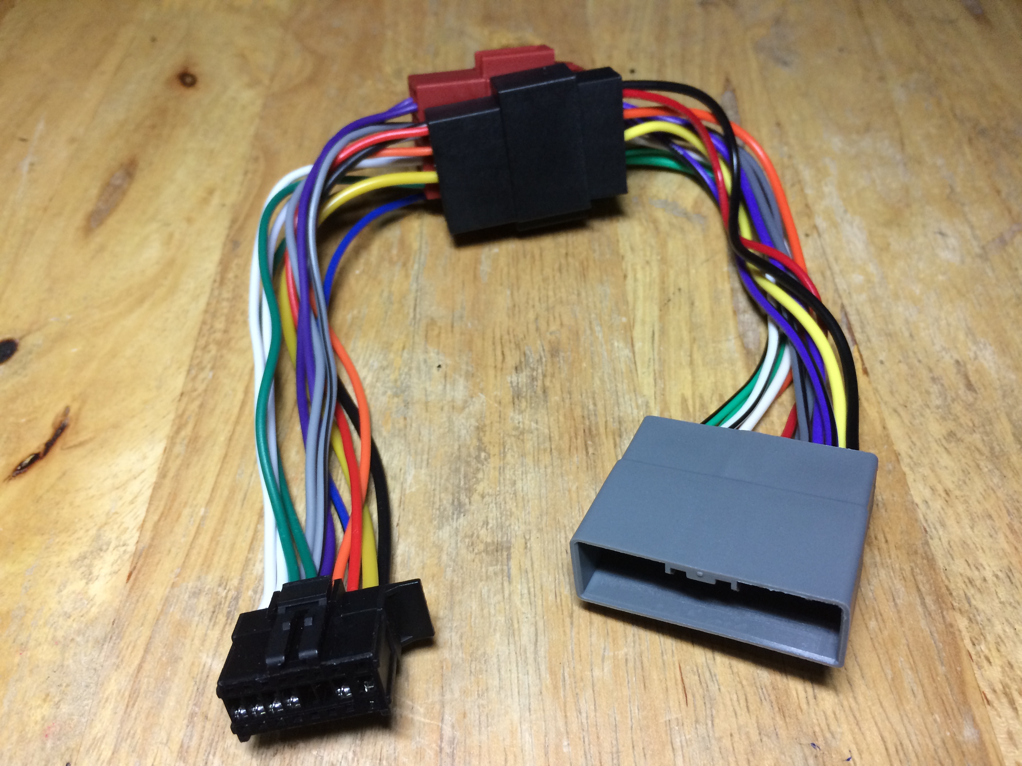 ปลั๊กตรงรุ่น Honda 17 pin สำหรับ 2din Pioneer ไม่ตัดต่อสายไฟ