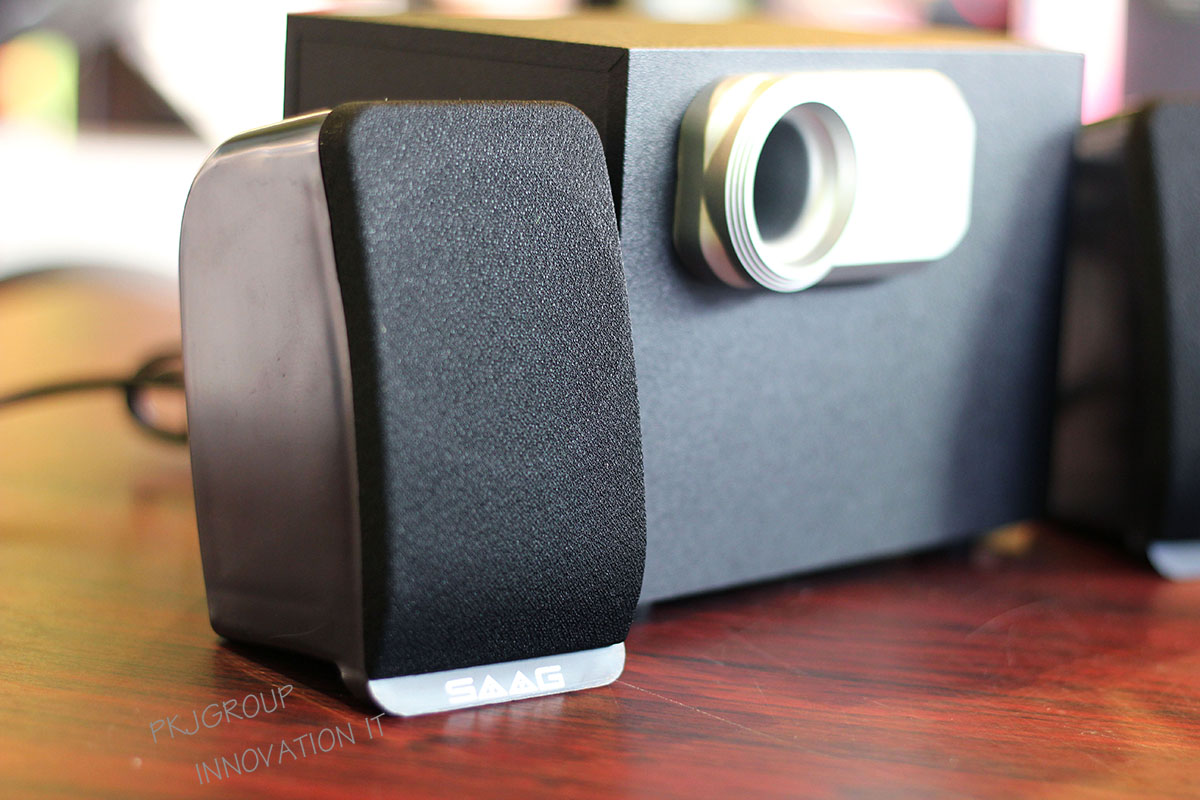 ลำโพงคอมถูกๆ Saag Micro 800W