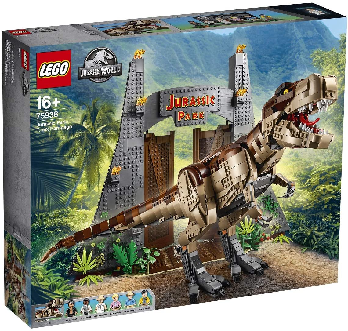 **MTS Toys**เลโก้ Lego Jurassic World 75936 : Jurassic Park T.rex Rampage