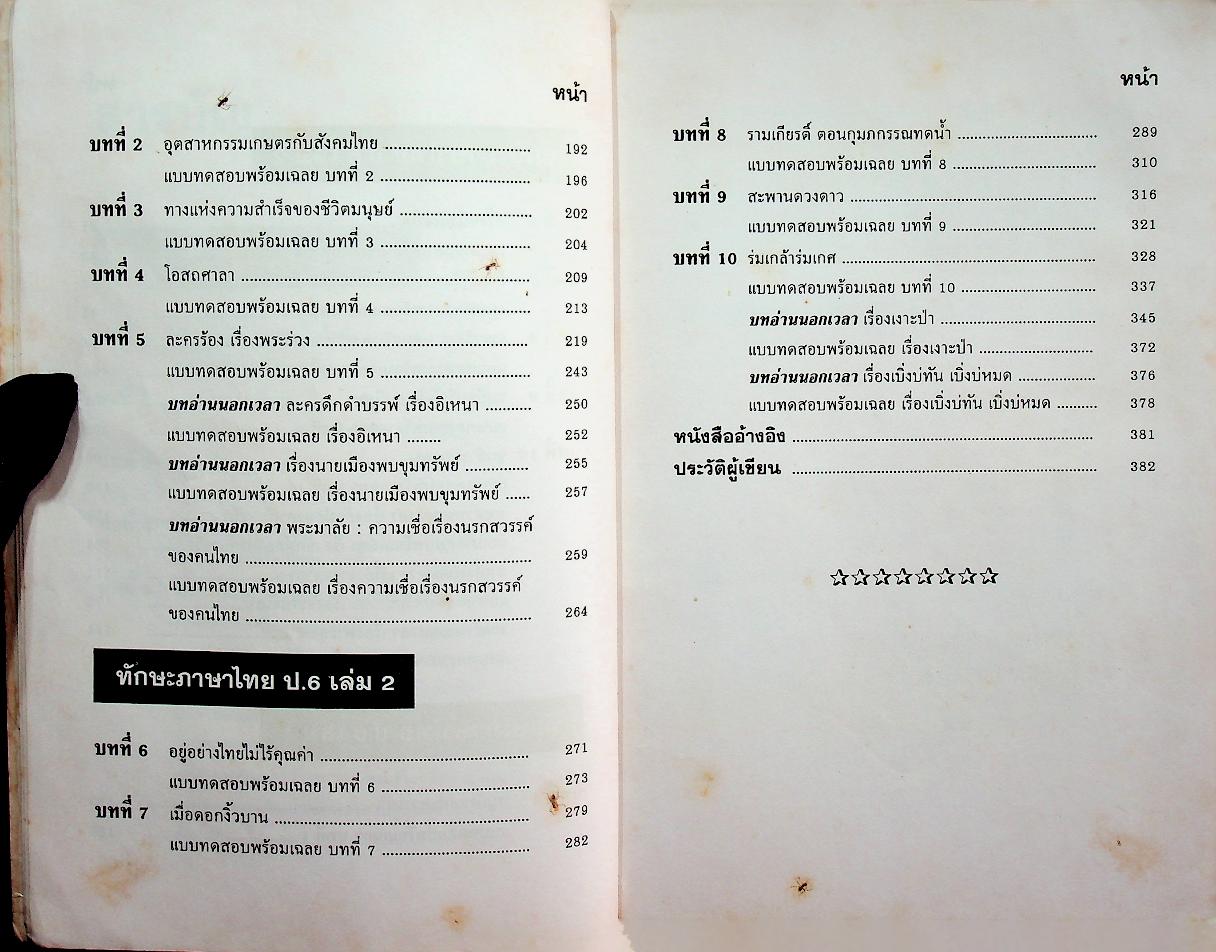 คู่มือเตรียมสอบ ภาษาไทย ป.5-ป.6