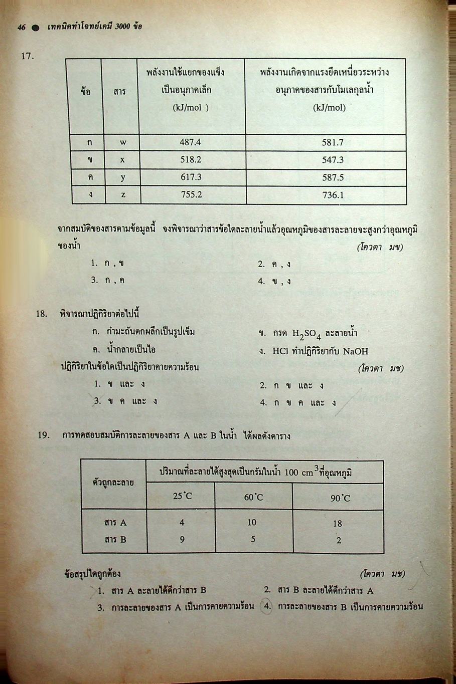 NEW CHEMISTRY TESTS FOR ENTRANCE., M4-5-6 เล่ม 1 เทคนิคตะลุยโจทย์เคมีเอ็นทรานซ์และม.4-5-6 3,000 ข้อ ให้ทันและถูก