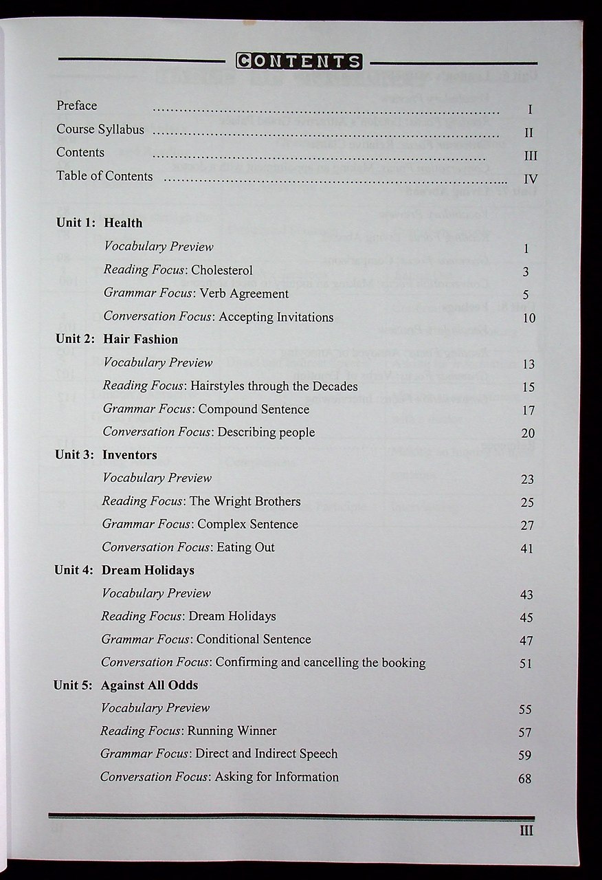 DEVELOPMENTAL ENGLISH