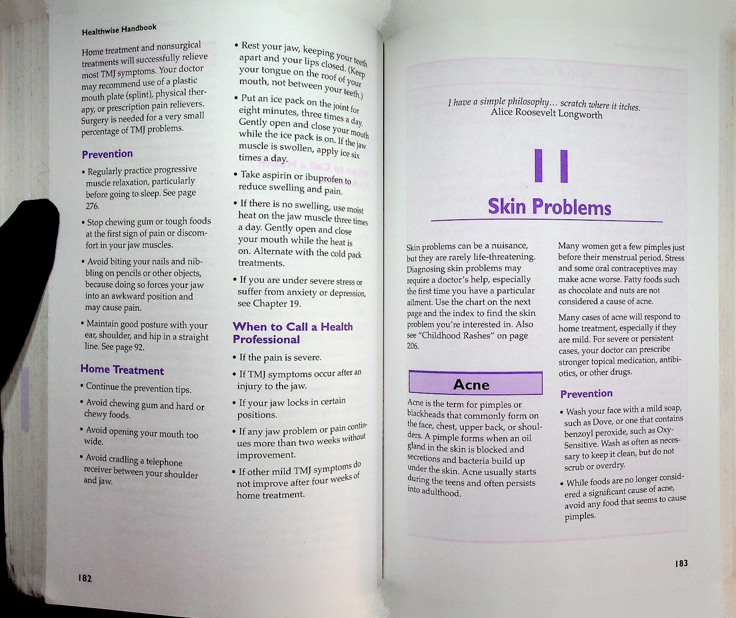 Healthwise HANDBOOK A Self-Care Manual for You