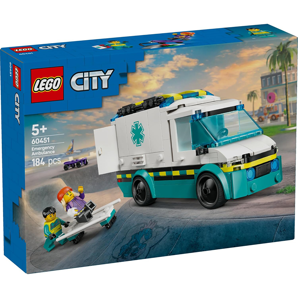 **MTS Toys**เลโก้ Lego 60451 City : Emergency Ambulance
