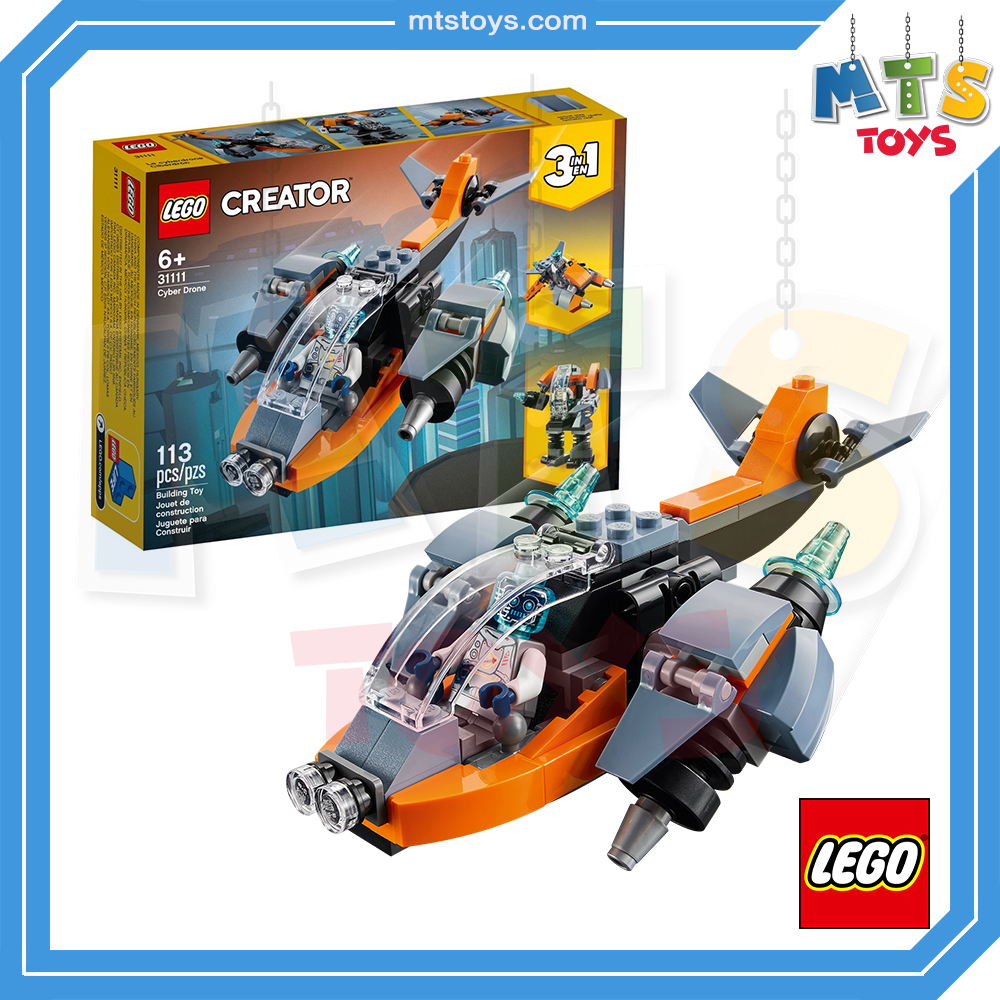 **MTS Toys**เลโก้ Lego 31111 Creator 3 in 1 : Cyber Drone