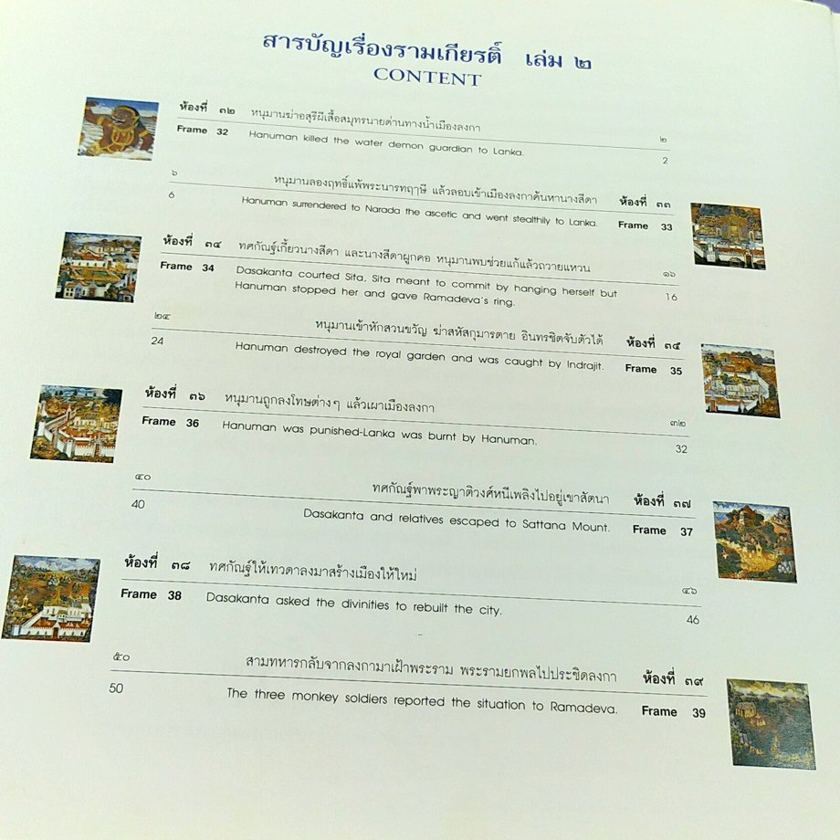 เรื่องรามเกียรติ์ เล่ม ๒