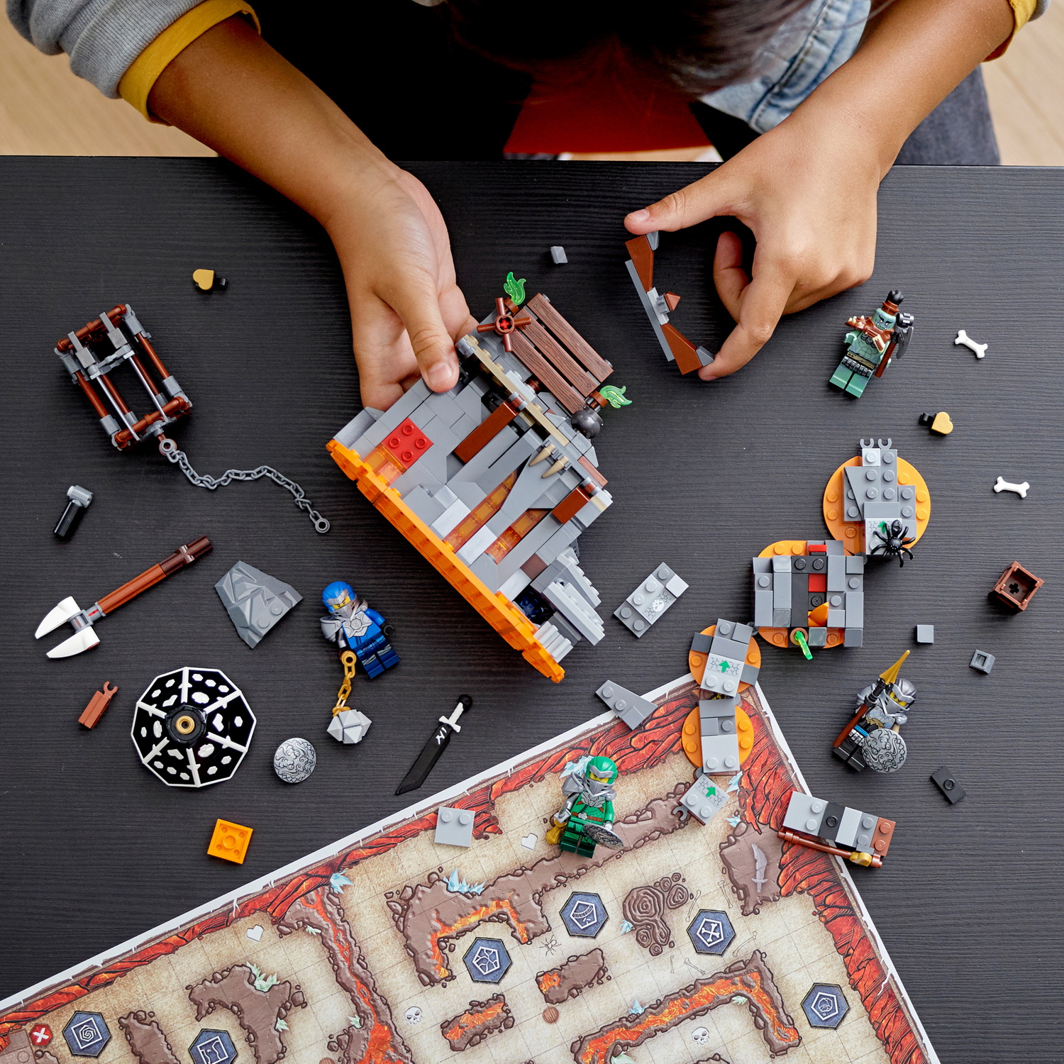 เลโก้ Lego Ninjago 71717 : Journey To The Skull Dungeons