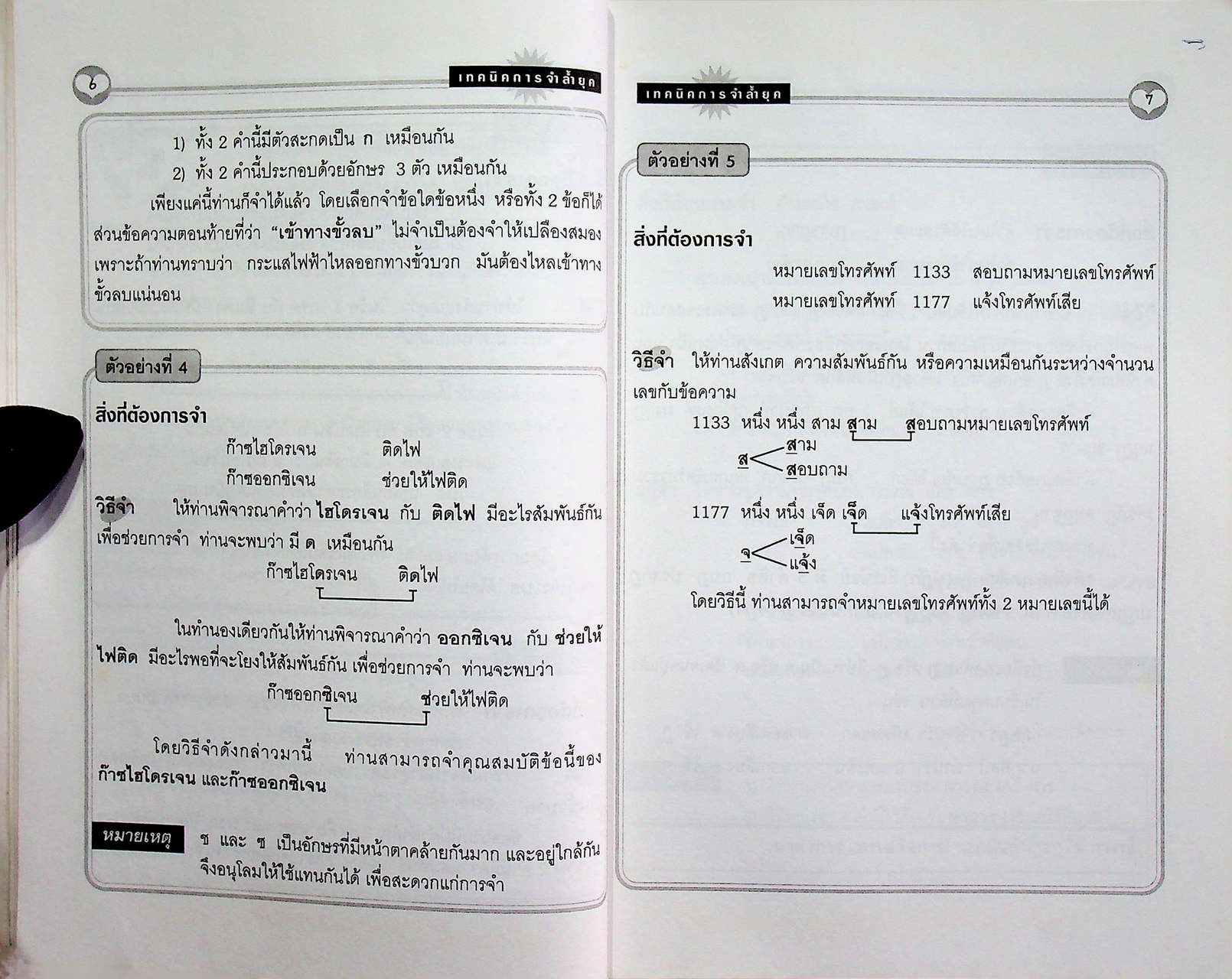 เทคนิคการจำล้ำยุค