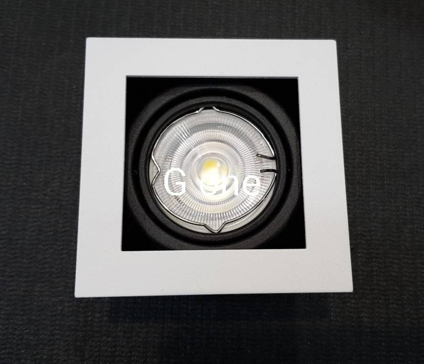 โคมดาวน์ไลท์ฝังฝ้าปรับมุม 1xMR16 รุ่นGDL01WH