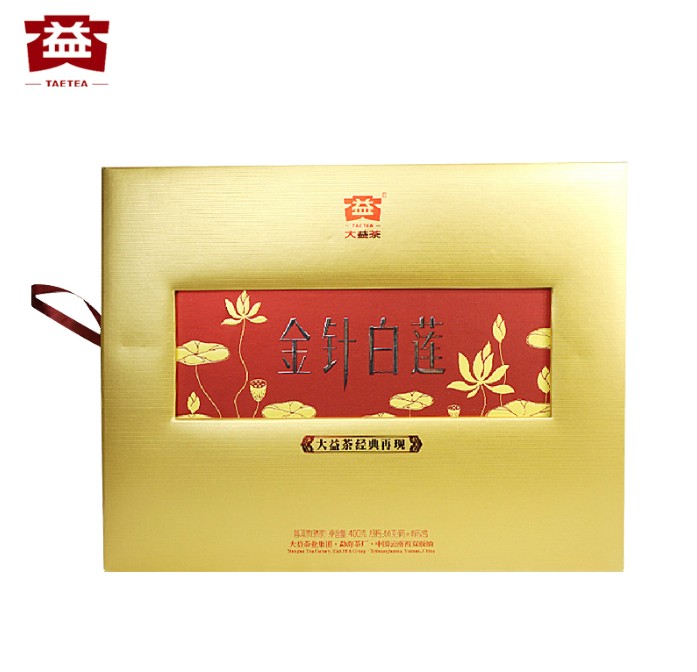 ชาผู่เอ๋อสุกต้าอี้ รุ่นจินเจินป๋ายเหลียน หลี่เหอ TAETEA 1301 (50 g)