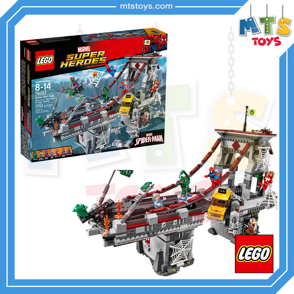 **MTS Toys**เลโก้ Lego Marvel Super Heroes 76057 : Spider-Man: Web Warriors Ultimate Bridge Battle