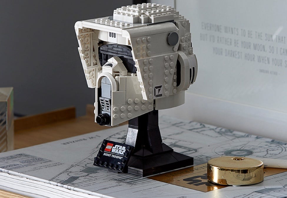 **MTS Toys**เลโก้ Lego 75305 Star Wars : Scout Trooper Helmet