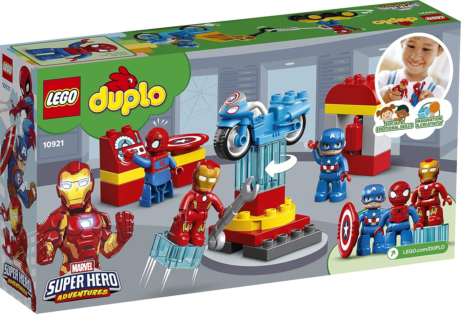 **MTS Toys**เลโก้ Lego 10921 Duplo : Super Heroes Lab
