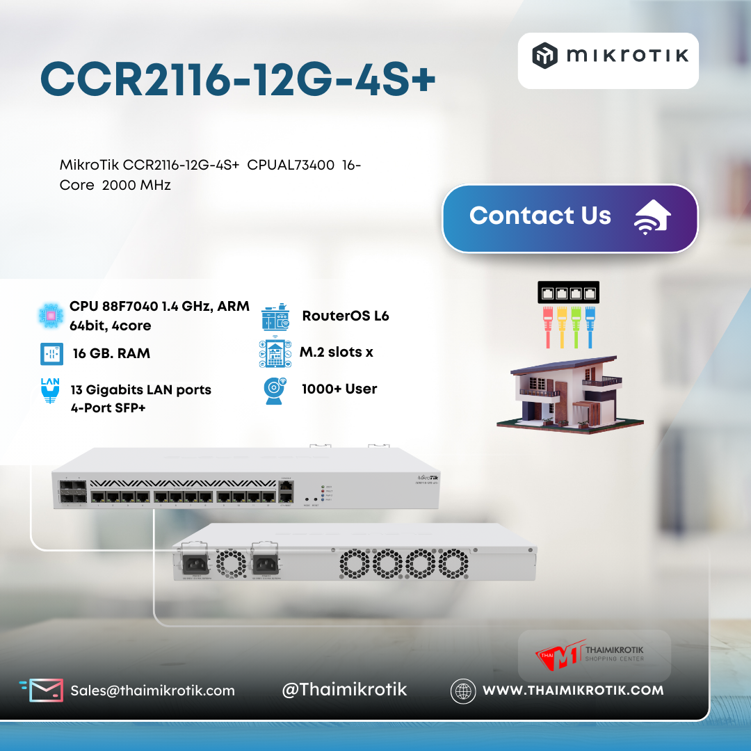Mikrotik CCR2116-12G-4S+