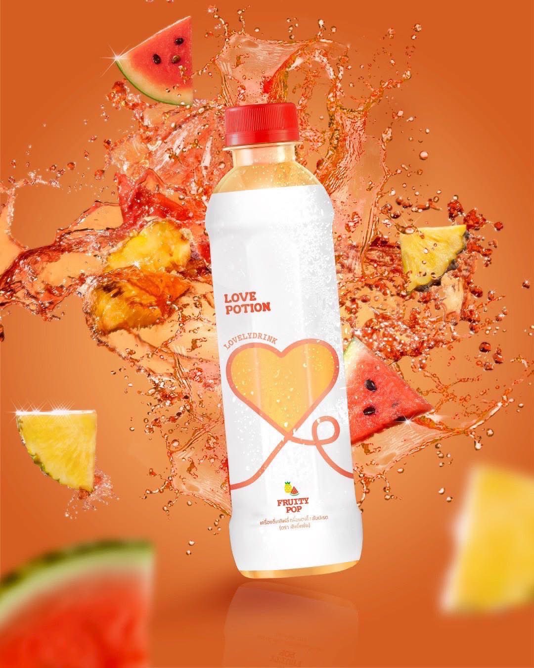 น้ำเลิฟโพชั่น Love potion พร้อมส่งทุกรสชาติ 330ML น้ำตาล0% (หมดแล้วหมดเลยไม่ผลิตเพิ่ม)