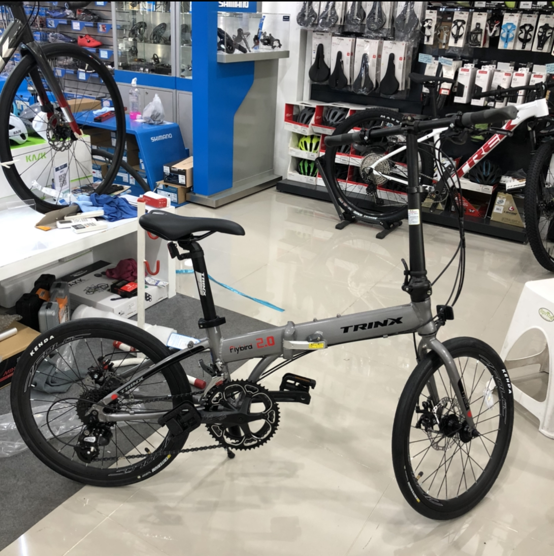 TRINX FLYBIRD 2.0 เกียร์ Shimano Claris 16 speed