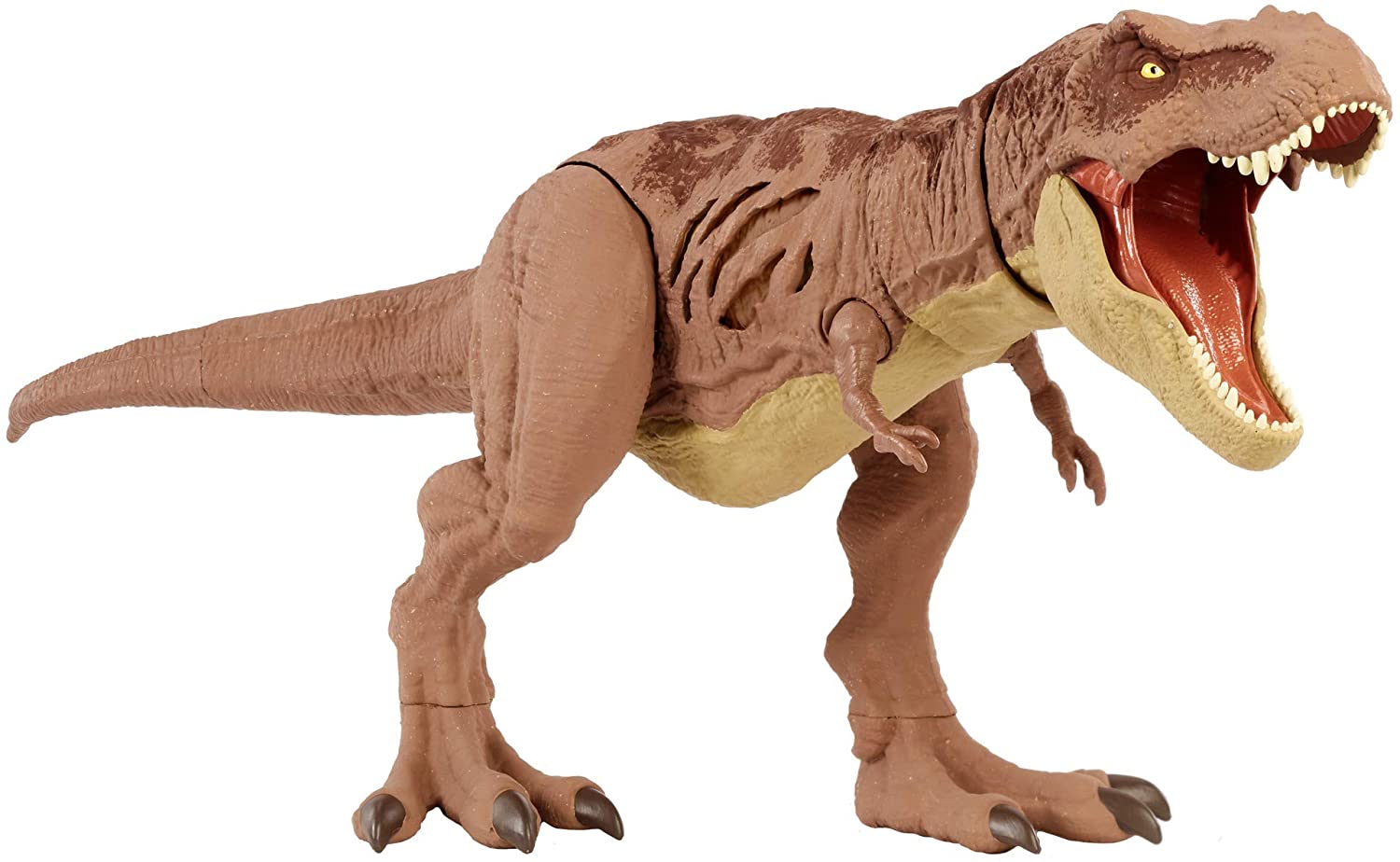 **MTS Toys**Mattel Jurassic World Camp Cretaceous : GWN26 Extreme Damage Tyrannosaurus Rex [ความยาวจากหัวถึงหาง 43 ซ.ม.]